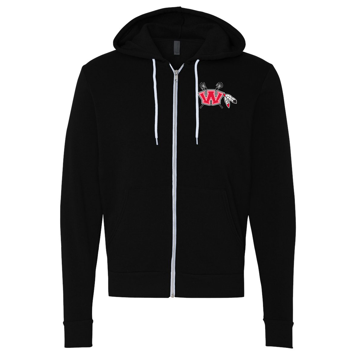 Weston Warrior Lacrosse Club Fleece Full-Zip Hoodie