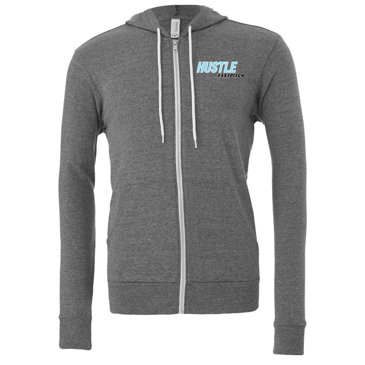 Hustle Fastpitch Fleece Full-Zip Hoodie