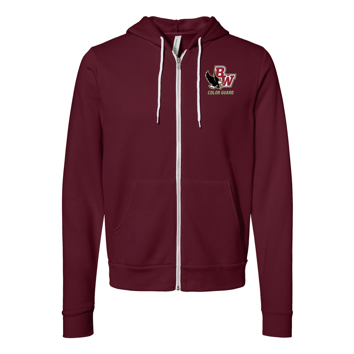 Bishop Watterson Color Guard Fleece Full-Zip Hoodie