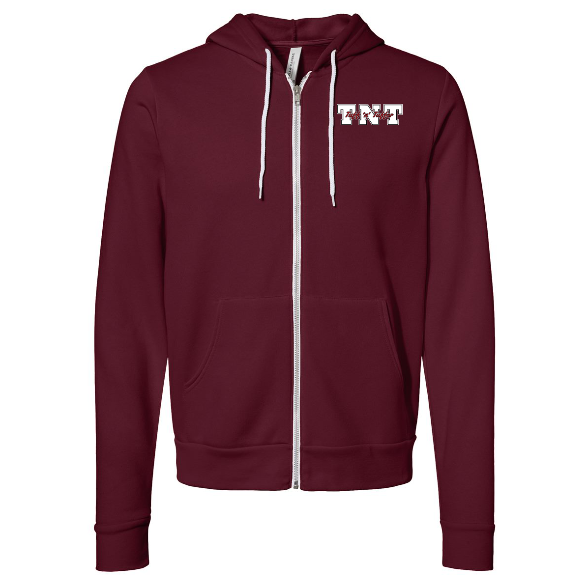 TNT Girls Softball Fleece Full-Zip Hoodie