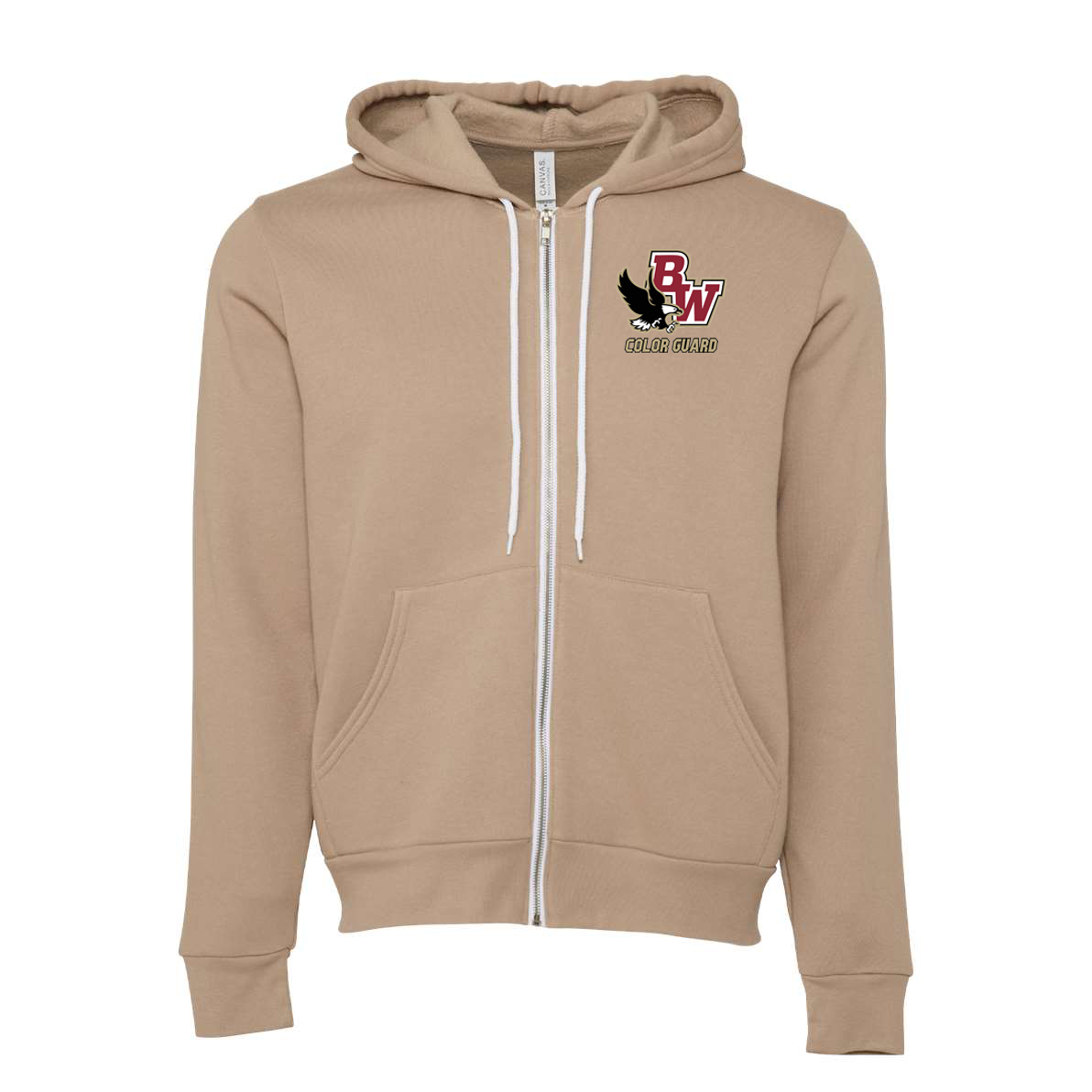 Bishop Watterson Color Guard Fleece Full-Zip Hoodie