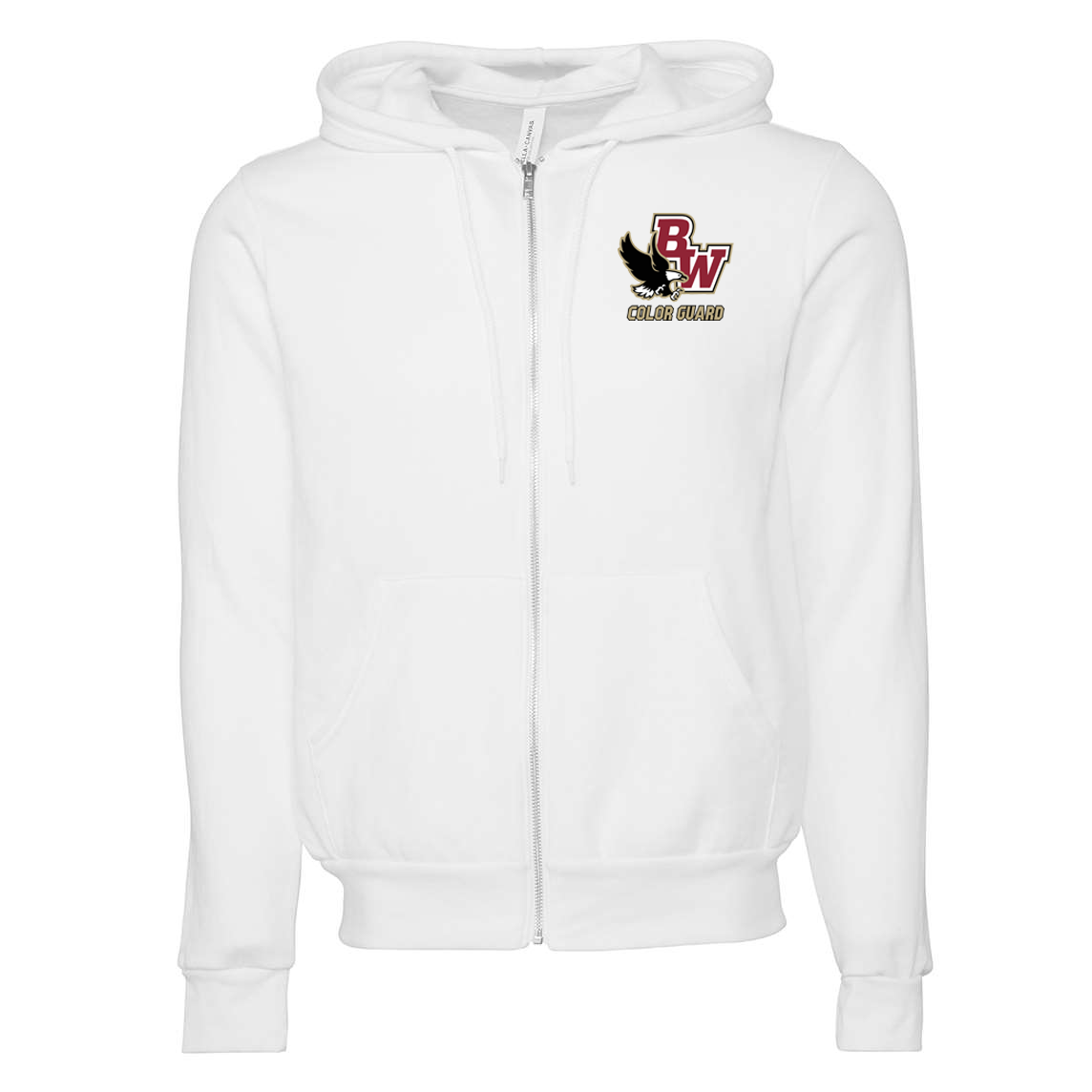 Bishop Watterson Color Guard Fleece Full-Zip Hoodie