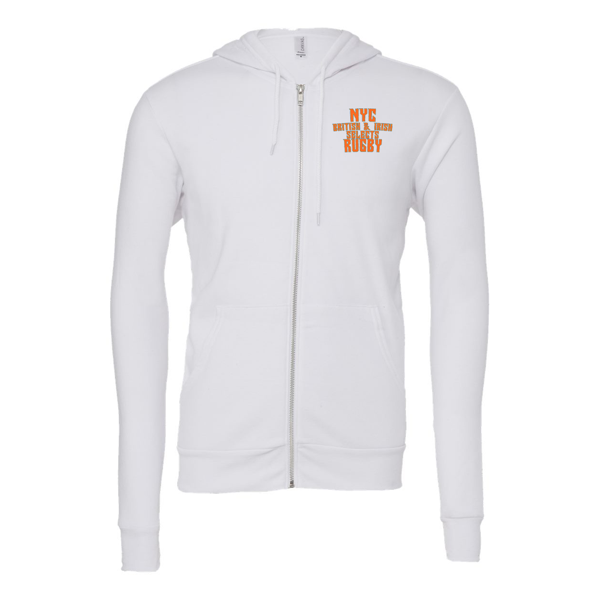 NYC British & Irish Select Rugby Fleece Full-Zip Hoodie