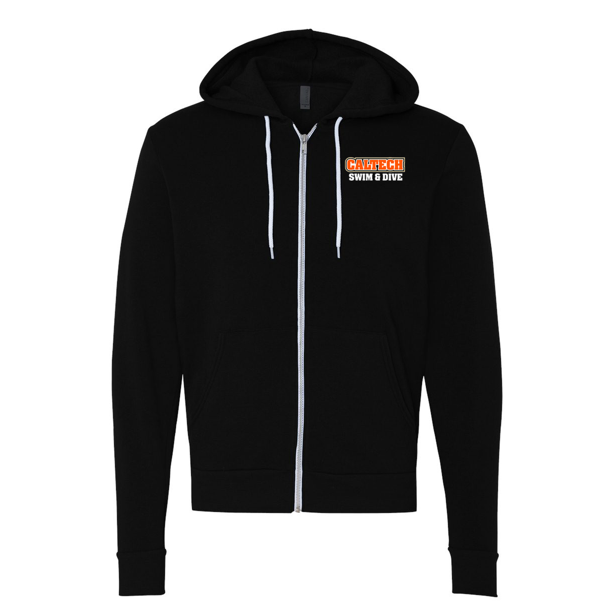 Caltech Swim & Dive Unisex Fleece Full-Zip Hoodie