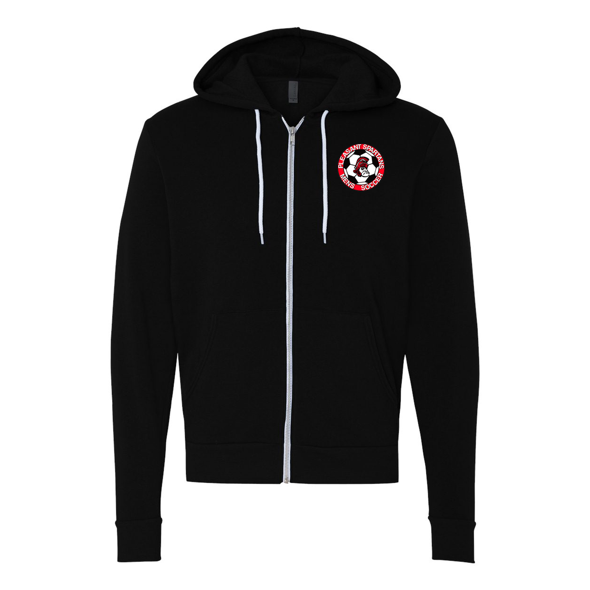 Pleasant HS Soccer Fleece Full-Zip Hoodie