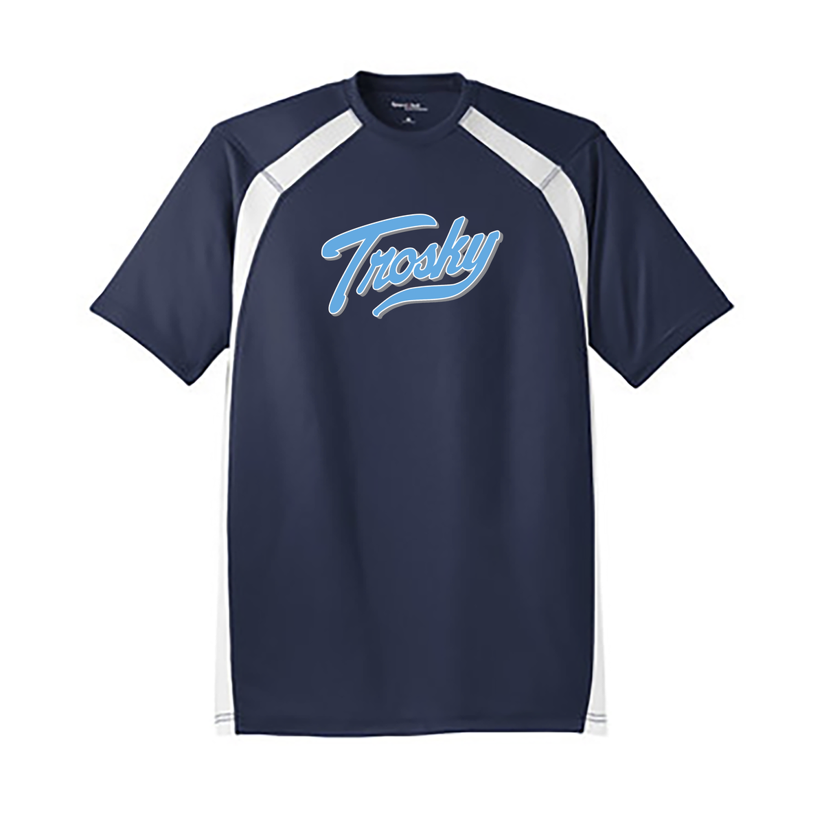 Trosky Baseball Men's Dry Zone® Colorblock Crew