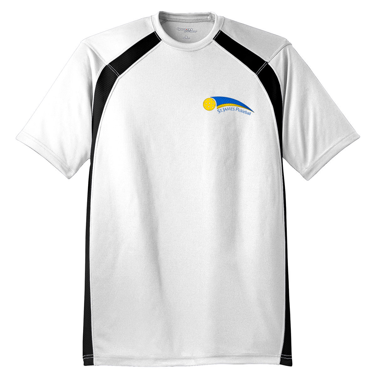 St. James Pickleball Association Men's Dry Zone® Colorblock Crew