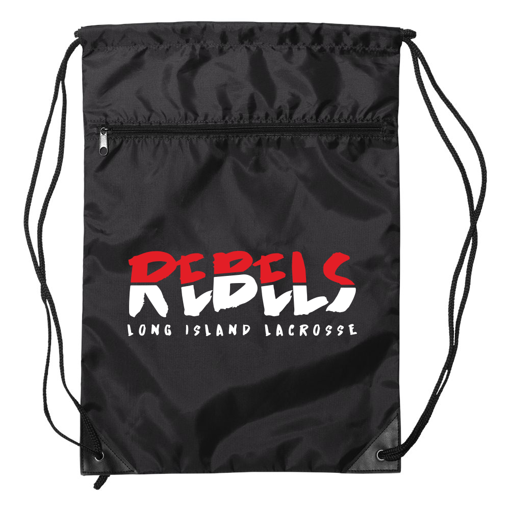 Rebels Lacrosse Zippered Drawstring