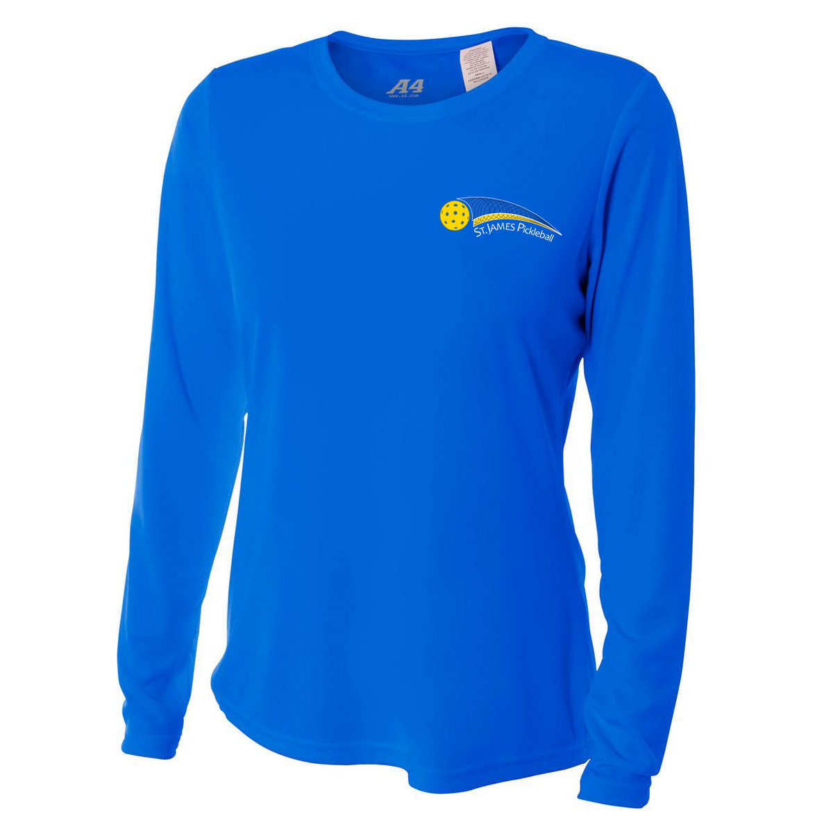 St. James Pickleball Association Women's Long Sleeve Performance Crew