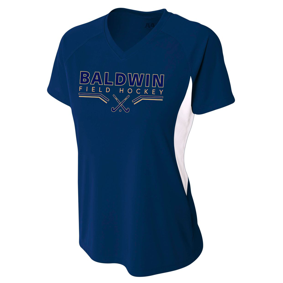 Baldwin Field Hockey Women's Colorblock Performance V-Neck