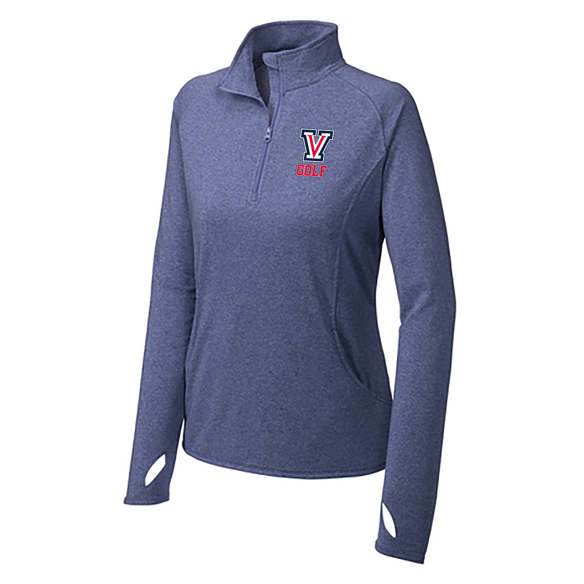 Viewpoint HS Girls Golf Ladies Sport Wick Stretch 1/2 Zip Pullover