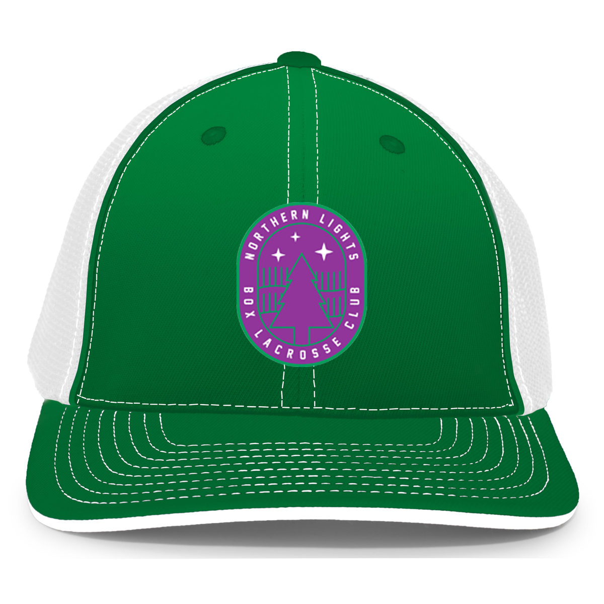 Northern Lights Box Lacrosse Flexfit Trucker