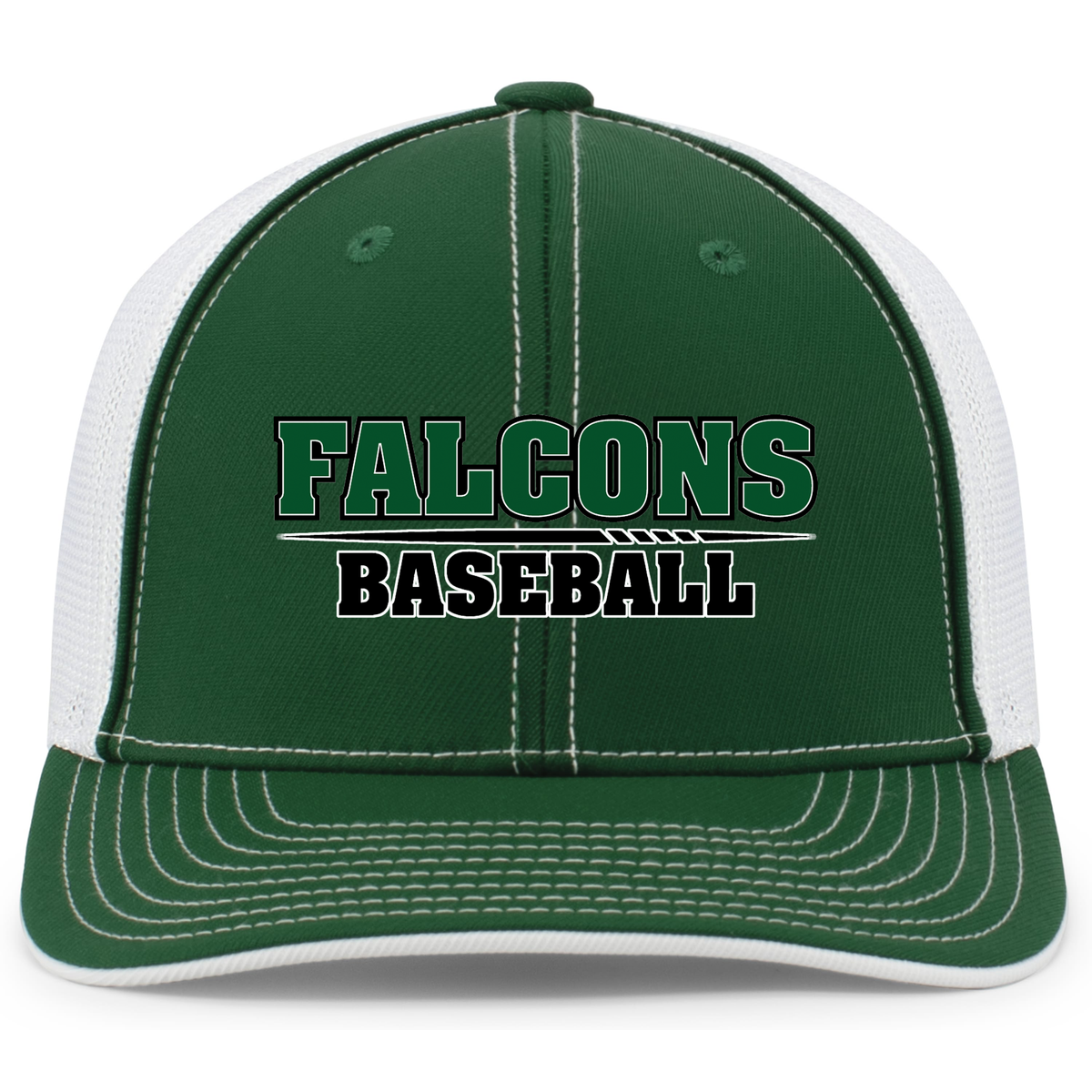 Bayville Falcons Baseball Flexfit Trucker