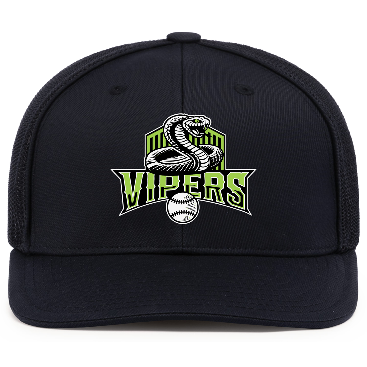 Vipers Baseball New Era Classic Diamond Era Flat Bill