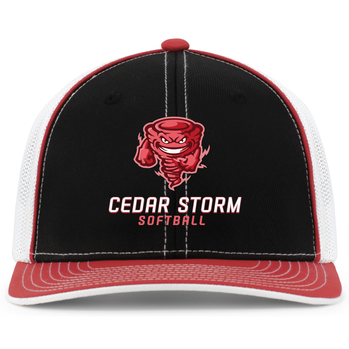Cedar Storm Softball Flexfit Trucker