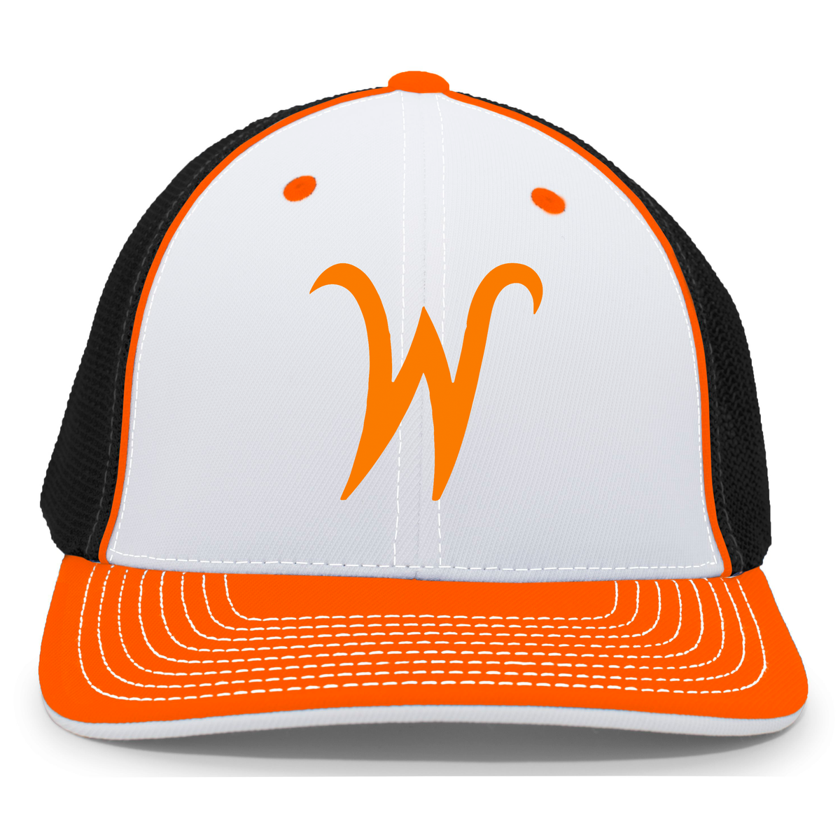 Wasco Union HS Baseball Flexfit Trucker