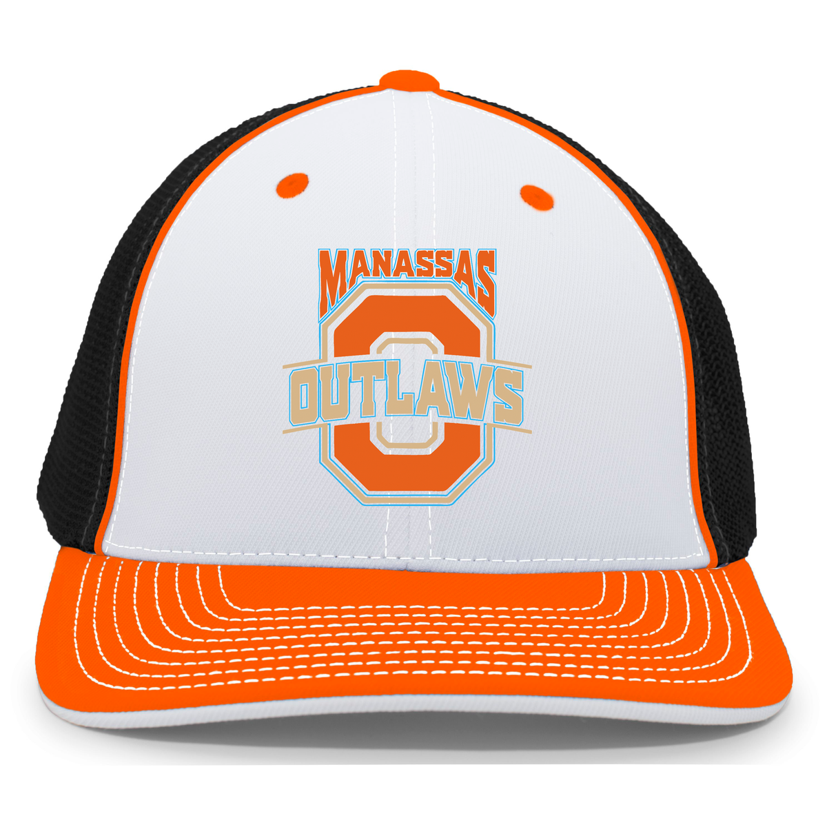 Manassas Outlaws Football Flexfit Trucker
