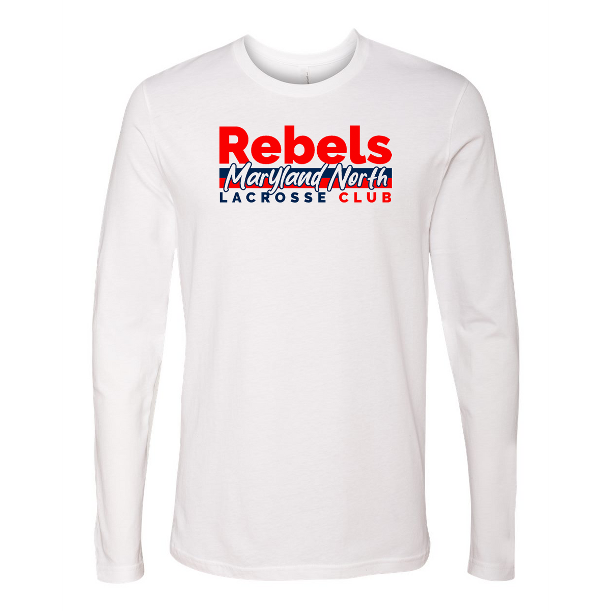 Rebels MD North Next Level Cotton Long Sleeve Crew