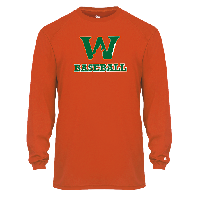 NF Wolves Baseball B-Core Long Sleeve