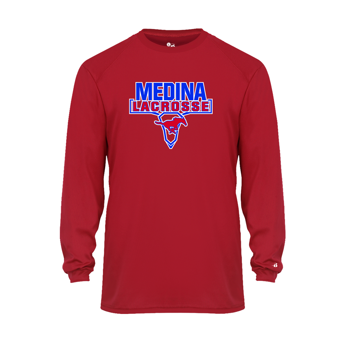 Medina Mustangs Lacrosse B-Core Long Sleeve