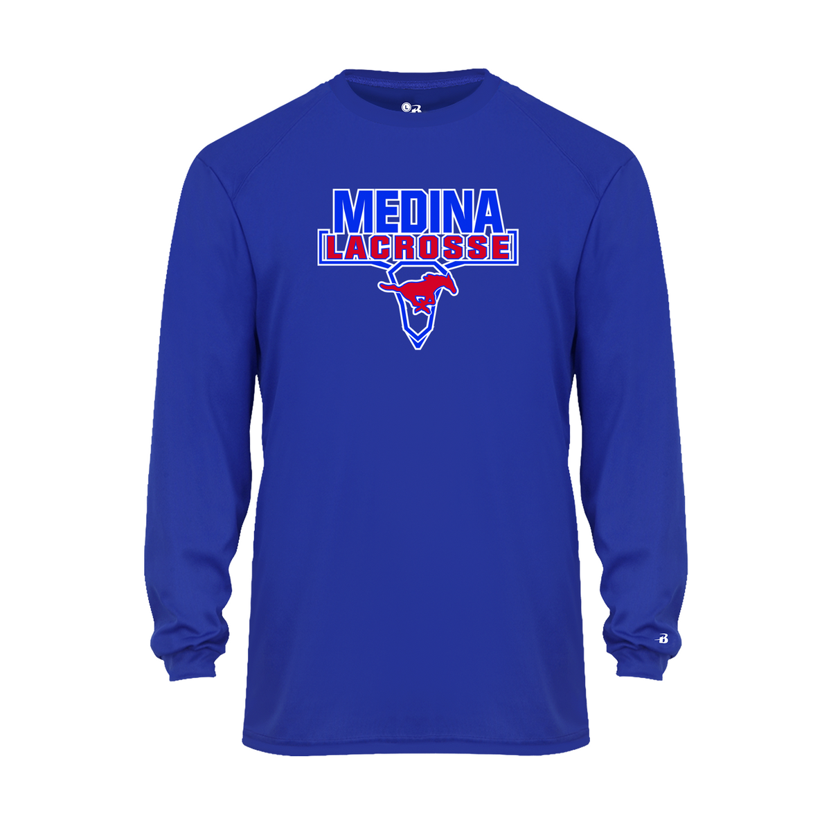 Medina Mustangs Lacrosse B-Core Long Sleeve