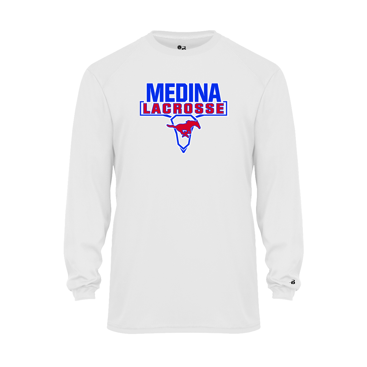 Medina Mustangs Lacrosse B-Core Long Sleeve