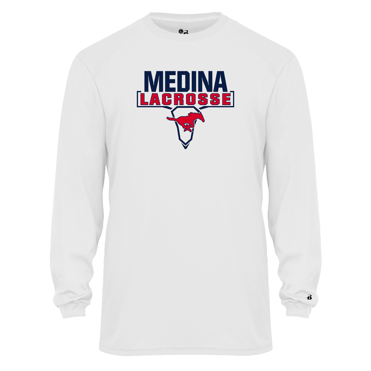 Medina Mustangs Lacrosse B-Core Long Sleeve