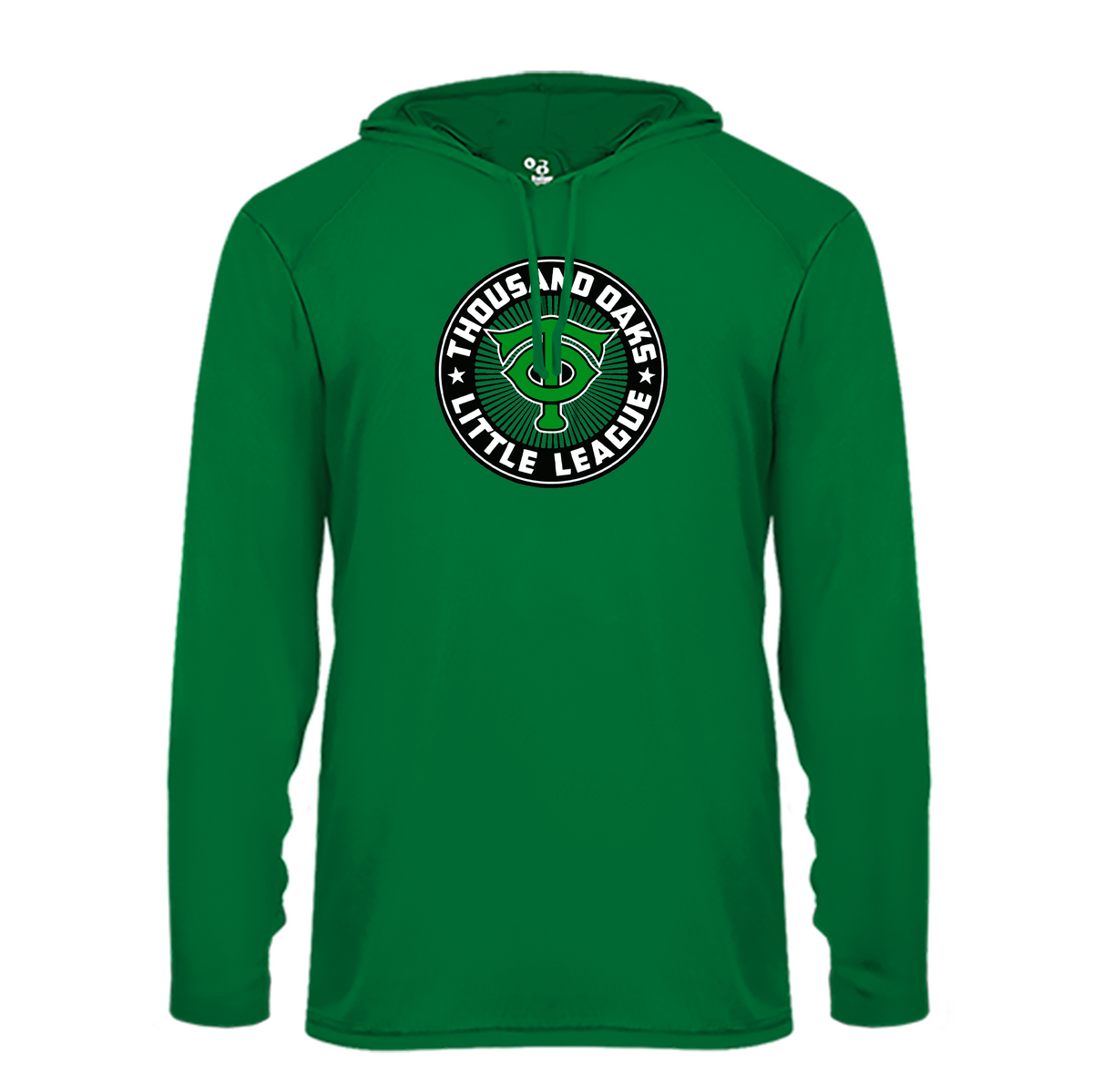 Thousand Oaks Little League B-Core Long Sleeve Hooded Tee