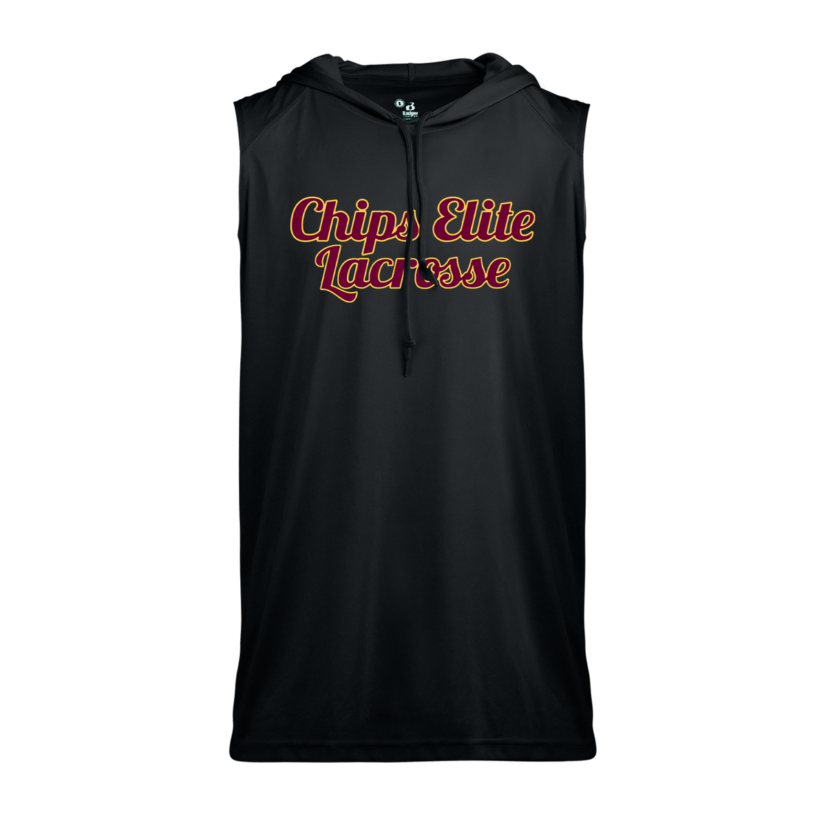 Chips Elite Lacrosse Sleeveless Hood Tee