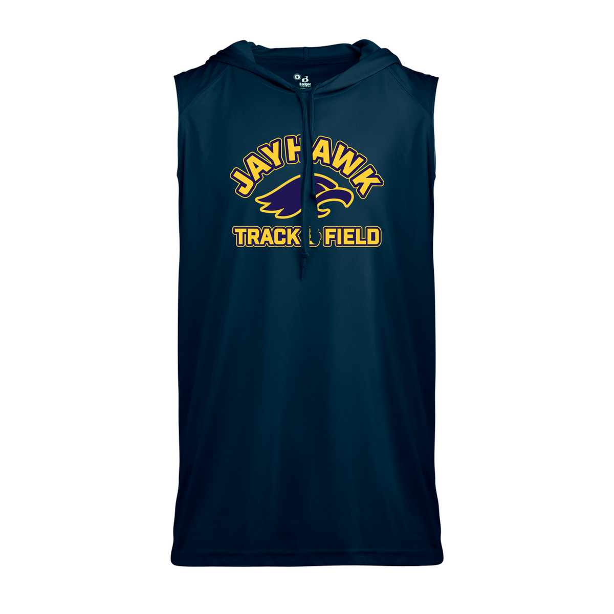 Jericho HS Track & Field Sleeveless Hood Tee