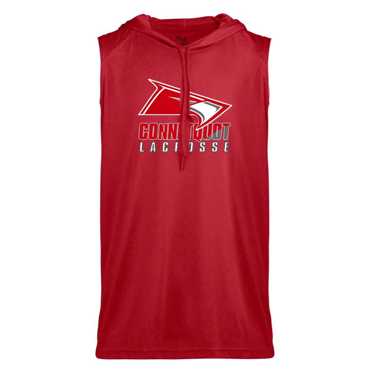 Connetquot Youth Lacrosse Sleeveless Hood Tee