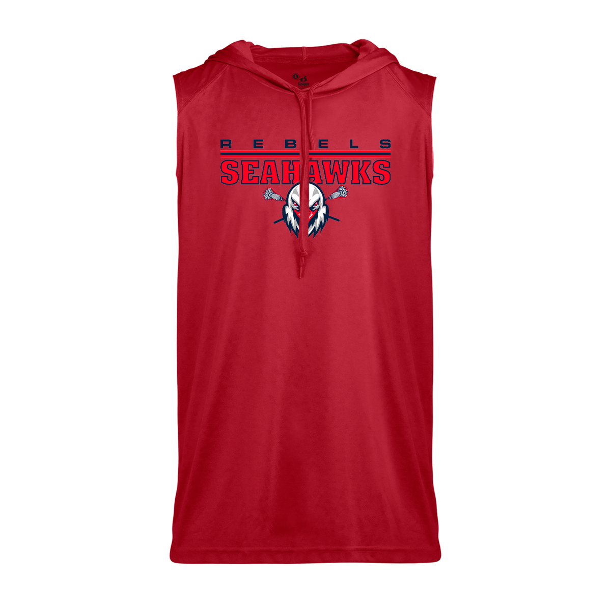 Rebels Seahawks Sleeveless Hood Tee