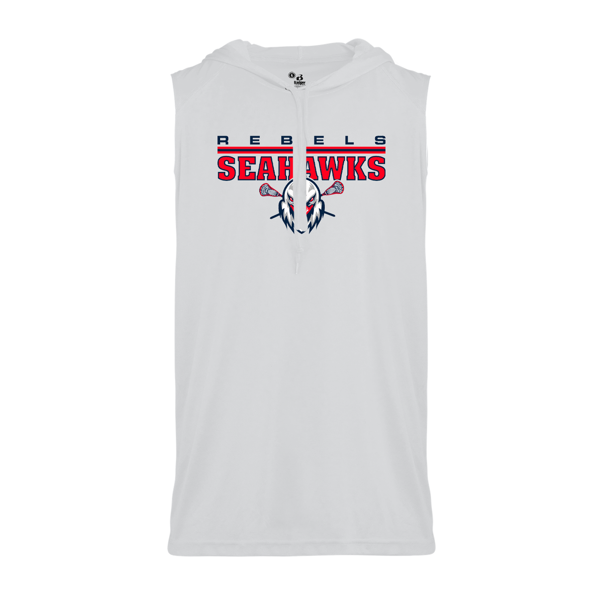 Rebels Seahawks Sleeveless Hood Tee