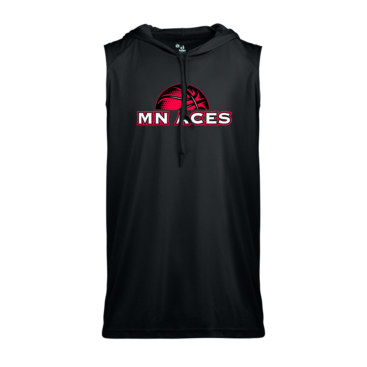 MN Aces Basketball Sleeveless Hood Tee