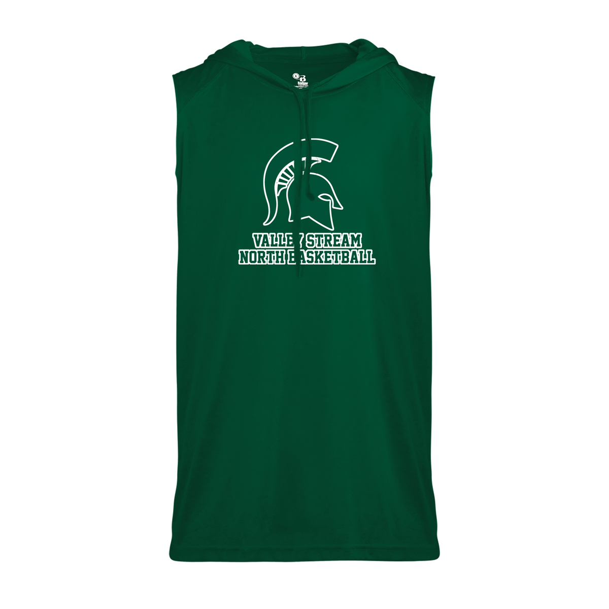 Valley Stream North Basketball Sleeveless Hood Tee