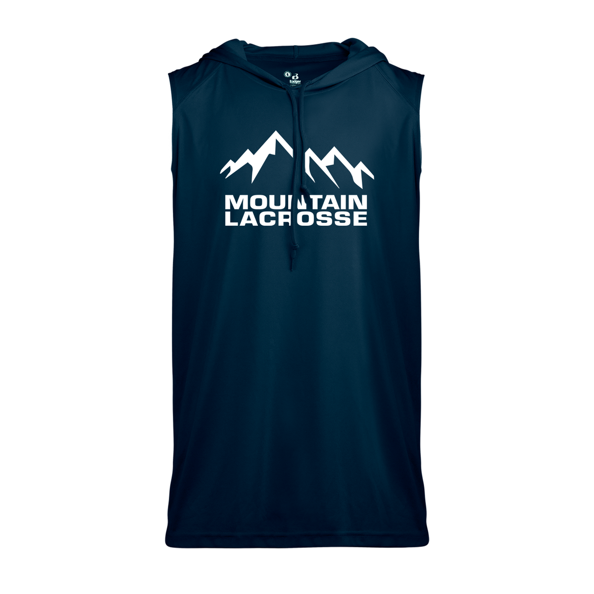 Mountain Lacrosse League Sleeveless Hood Tee