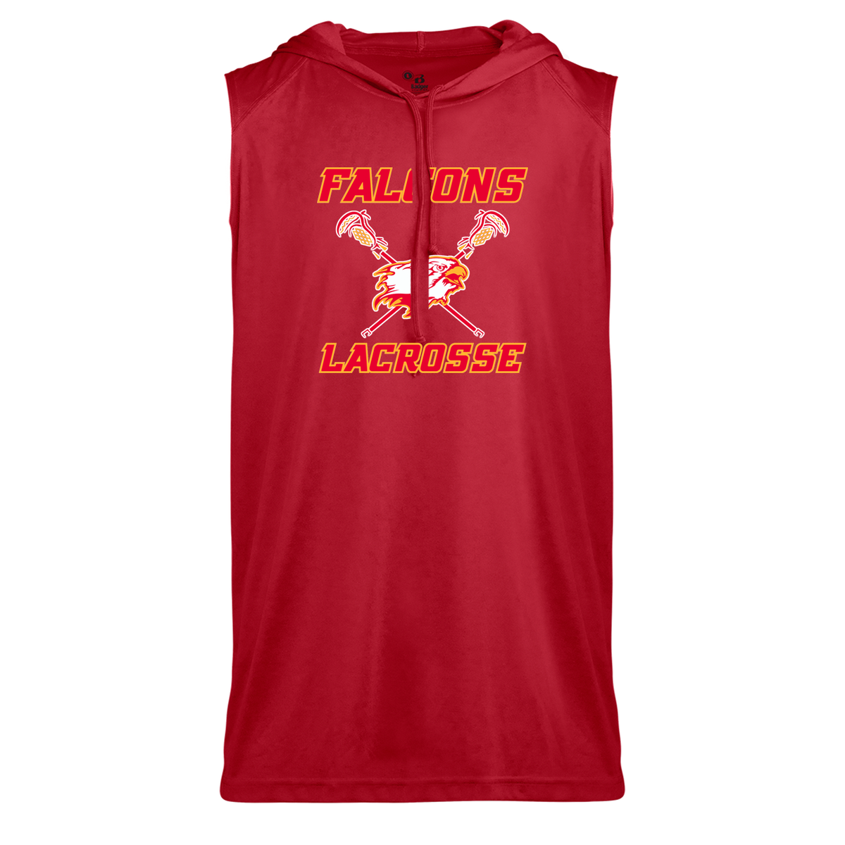 Falcons Lacrosse Club Sleeveless Hood Tee