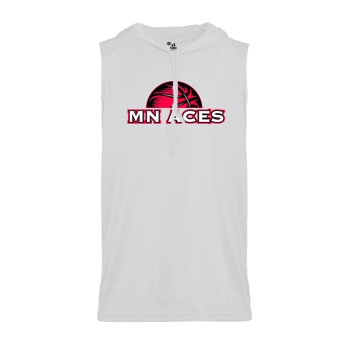 MN Aces Basketball Sleeveless Hood Tee