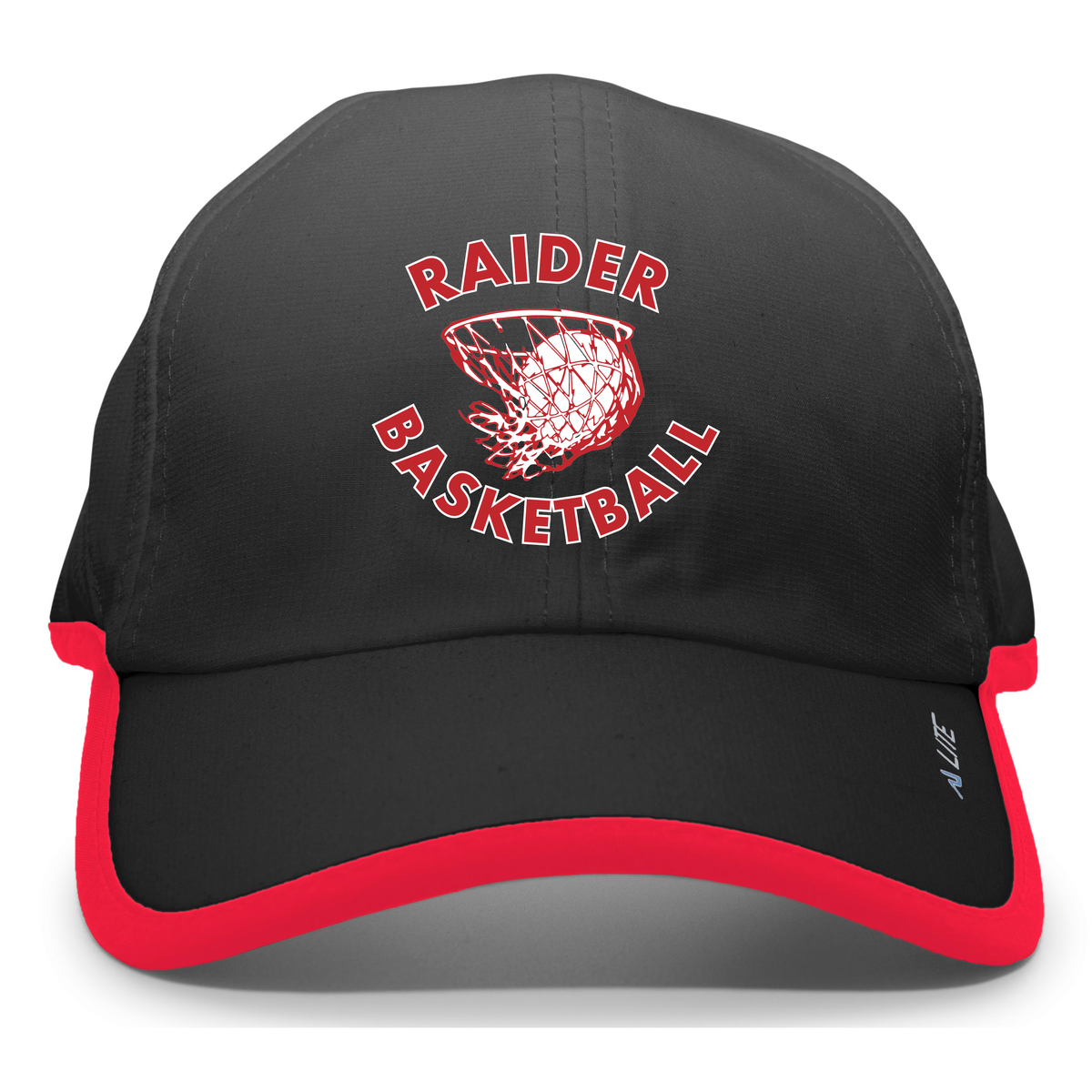 Raider Basketball Hook-and-Loop Active Cap