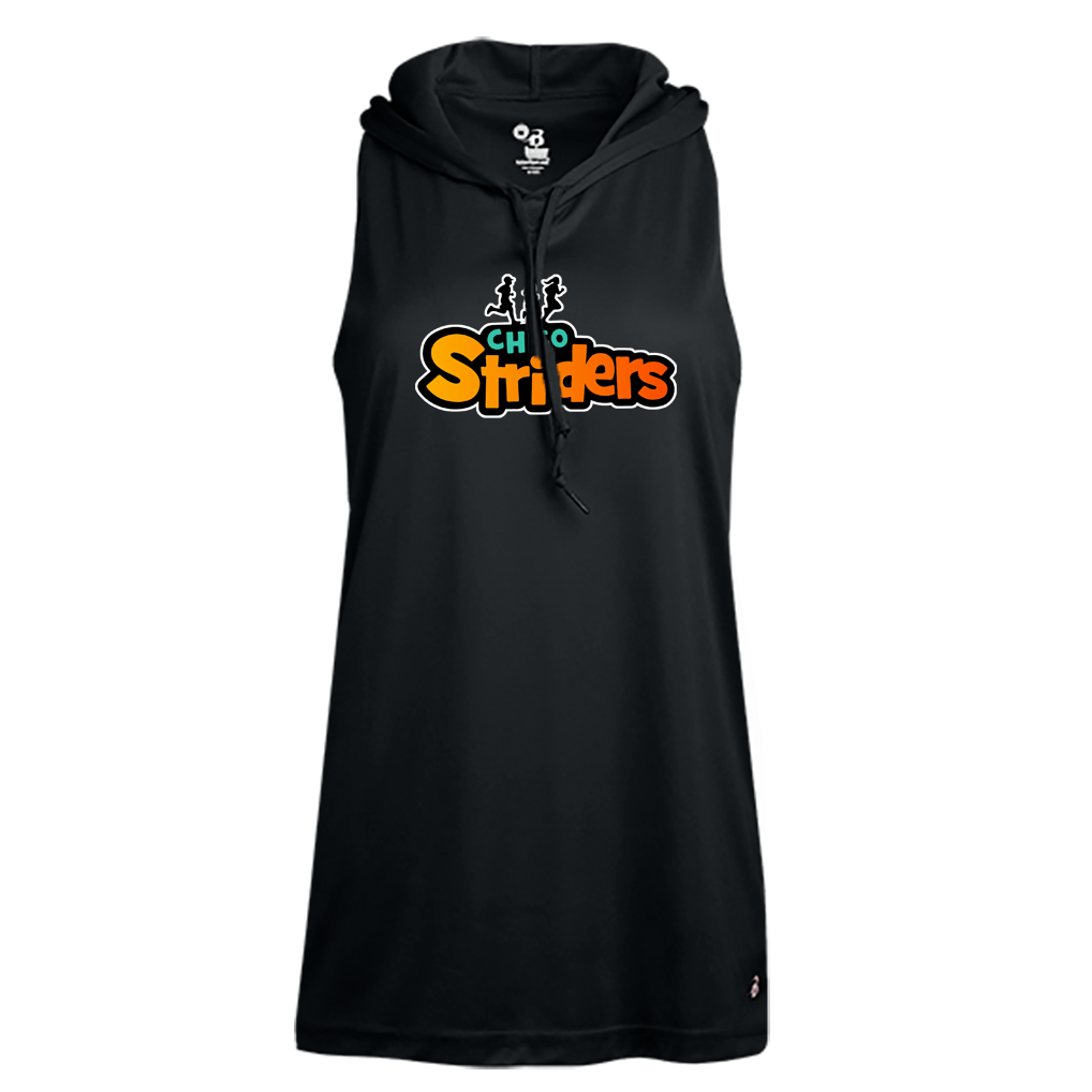 Chico Striders Women's Racerback Hooded Tank