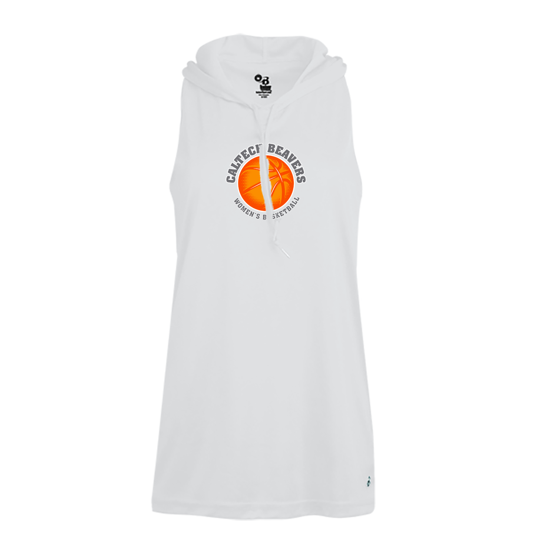 Caltech Women's Basketball Women's Racerback Hooded Tank