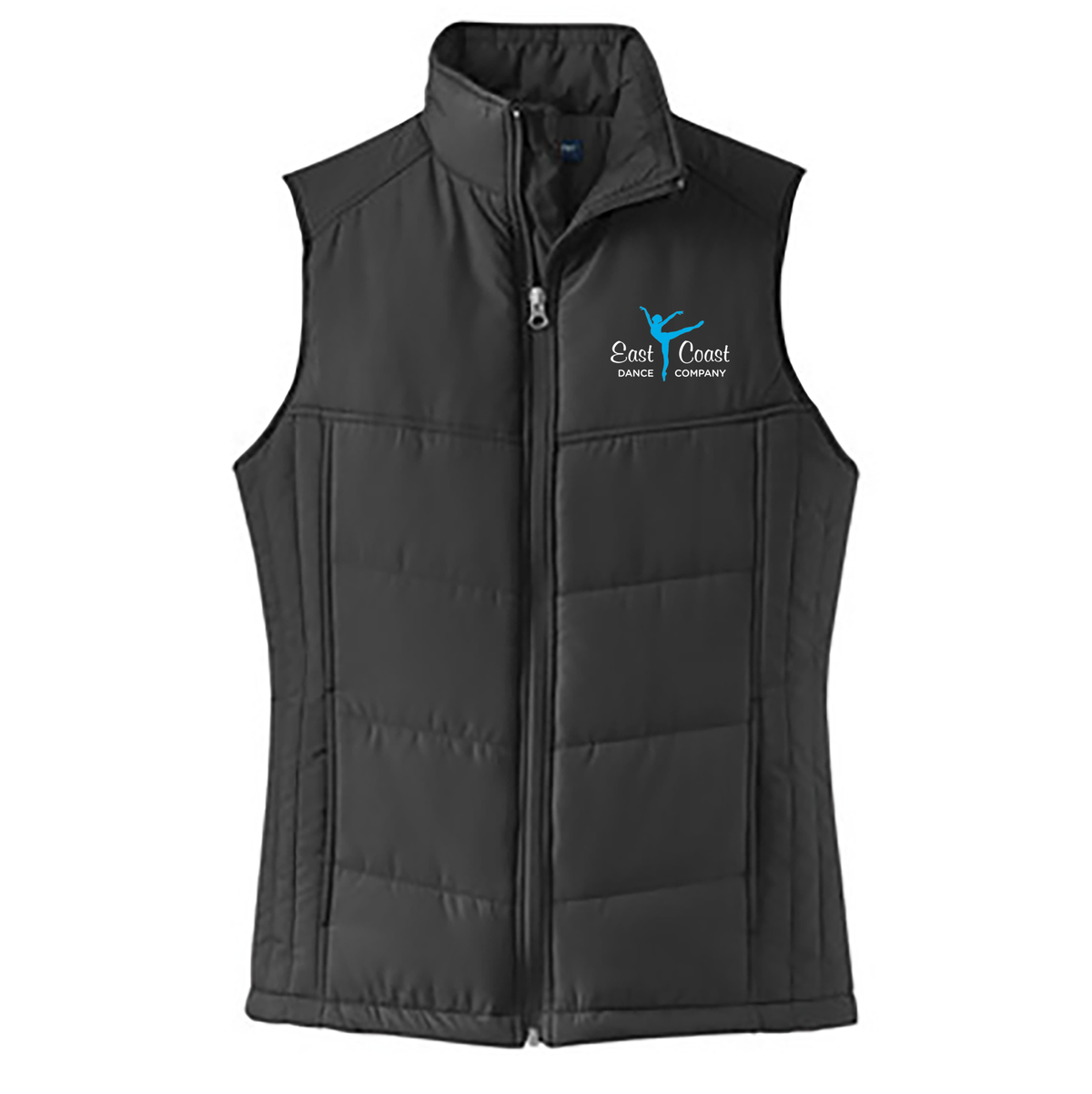 East Coast Dance Company Ladies Puffy Vest - PERSONALIZATION OPTION