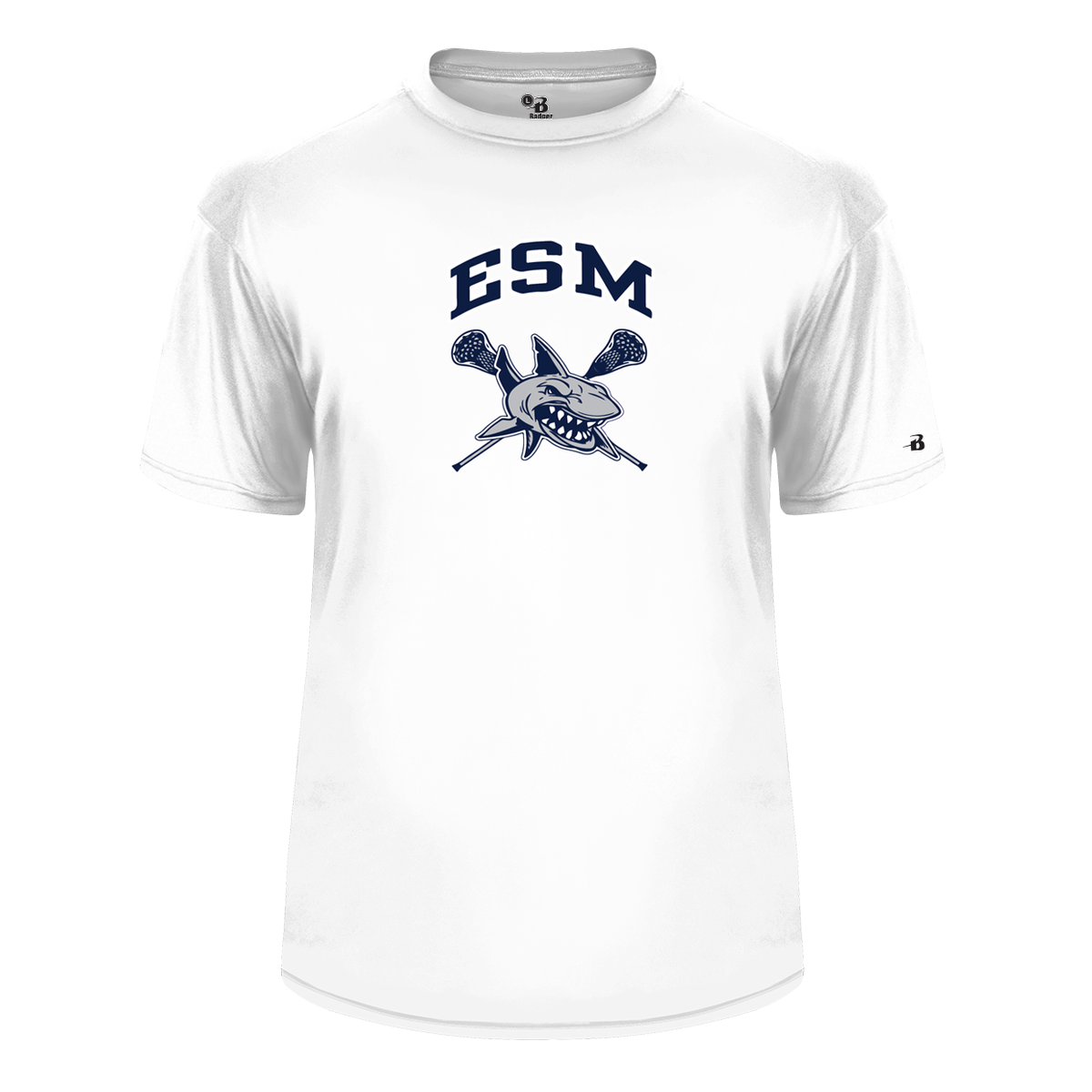 ESM Sharks Lacrosse B-Core Tee