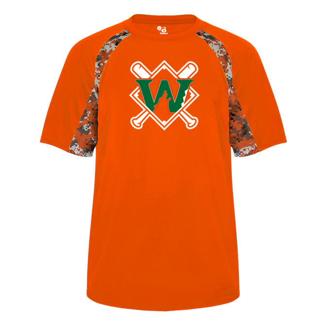 NF Wolves Baseball Digital Hook Tee