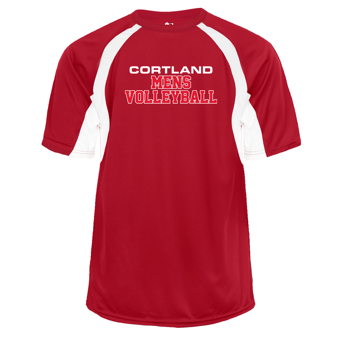Cortland Mens Volleyball Hook Tee