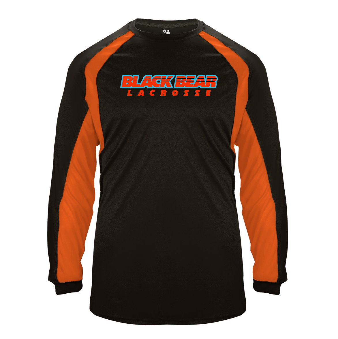 Black Bear Lacrosse Hook Long Sleeve Tee