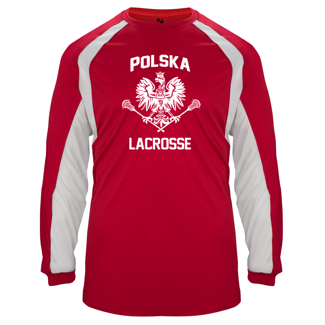 Polska Lacrosse Hook Long Sleeve Tee