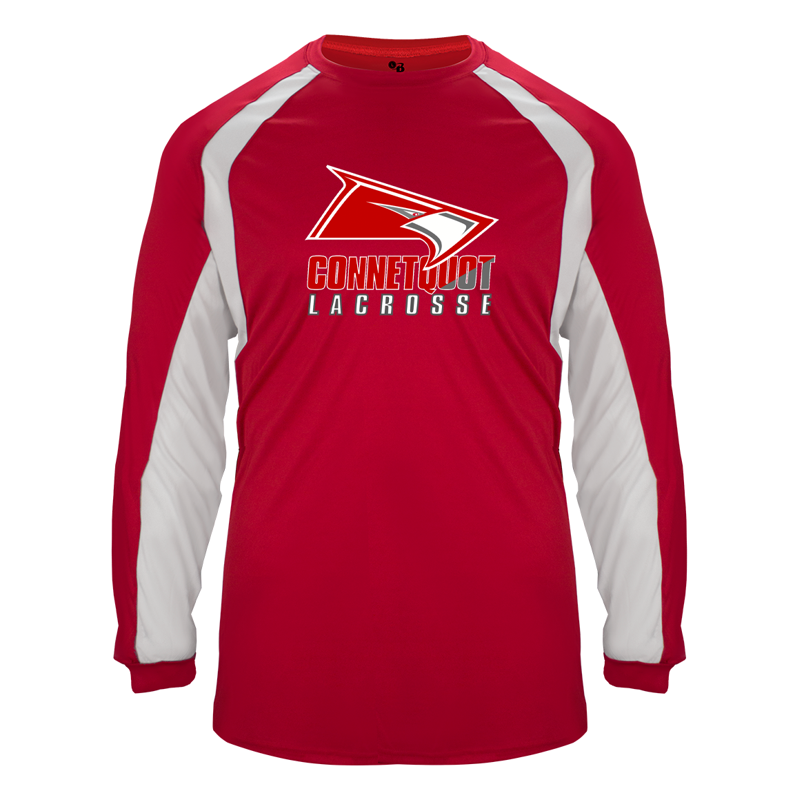 Connetquot Youth Lacrosse Hook Long Sleeve Tee