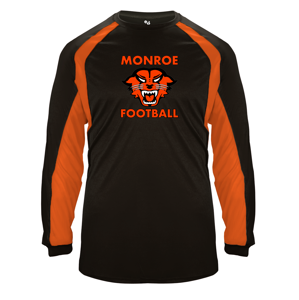 Monroe HS Football Hook Long Sleeve Tee