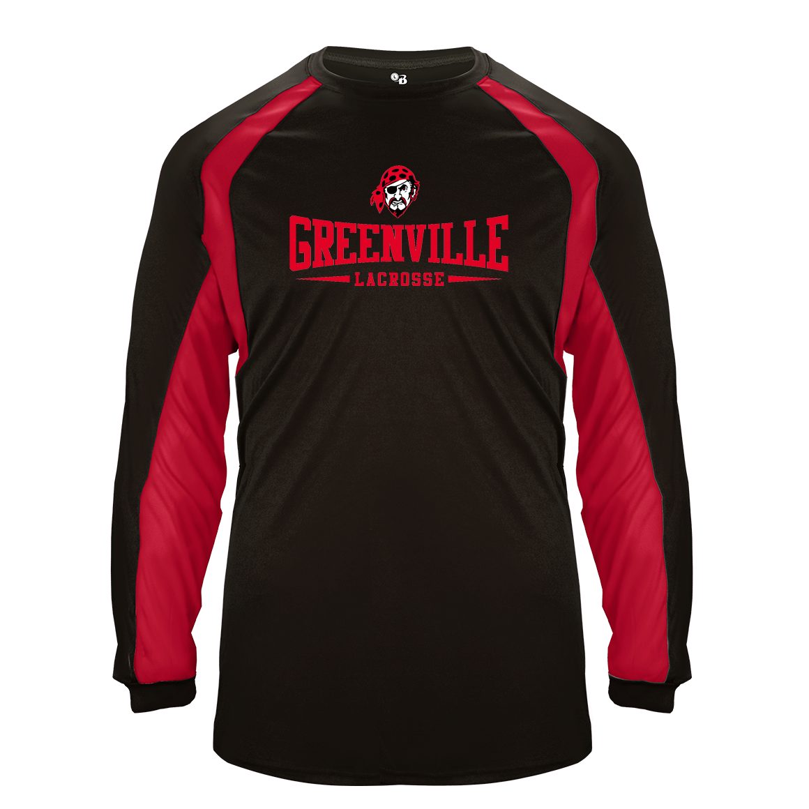 Greenville Lacrosse Hook Long Sleeve Tee